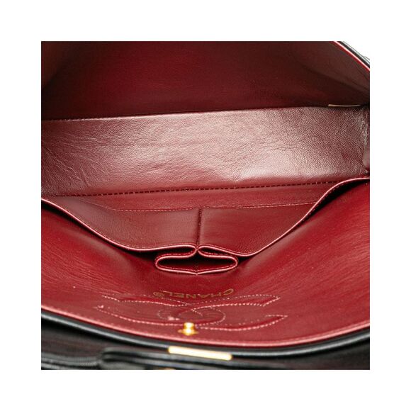 Pre Loved Chanel Classic Flap Shoulder Bag Women Black - Picture 4 of 8